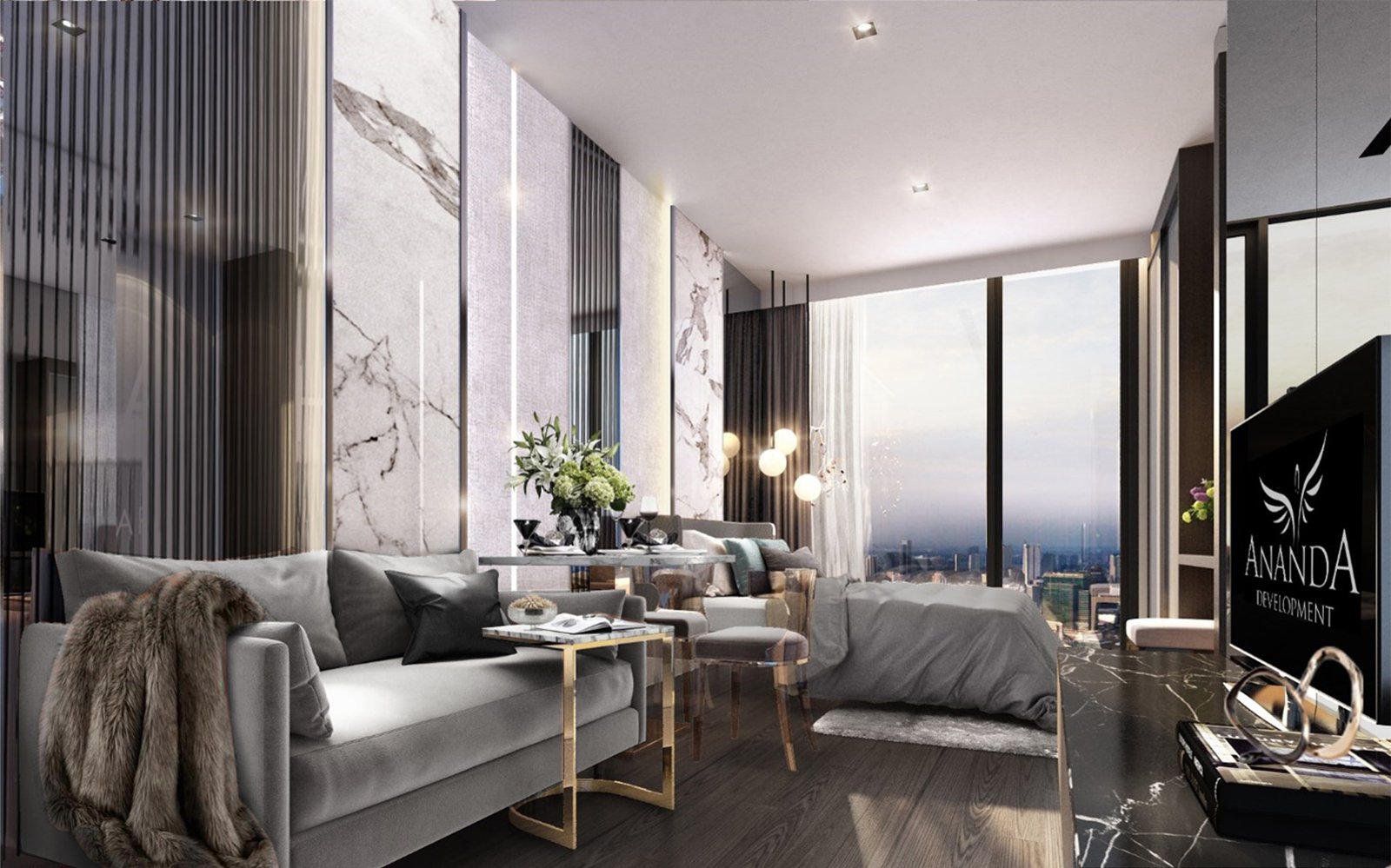 Ideo Mobi Sukhumvit Eastpoint studio unit interior